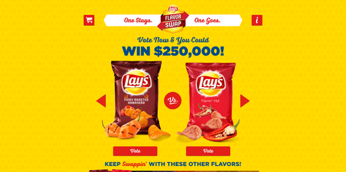 FlavorSwap.com Lay’s Flavor Swap Sweepstakes FlavorSwap.com Lay’s Flavor Swap Sweepstakes
