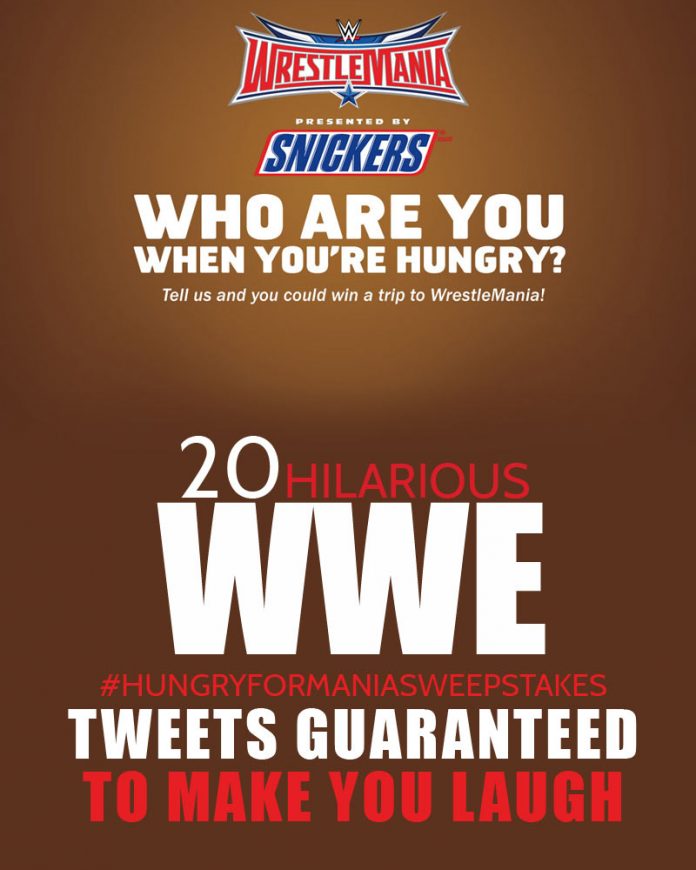 WWE #HungryForManiaSweepstakes Tweets WWE #HungryForManiaSweepstakes Tweets