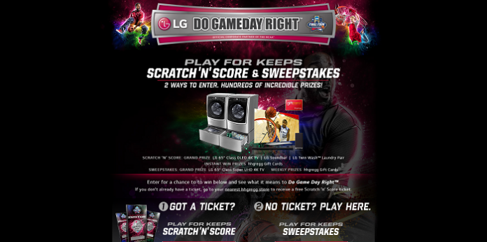 LGPlayForKeeps.com Scratch N’ Score & Sweepstakes LGPlayForKeeps.com Scratch N’ Score & Sweepstakes