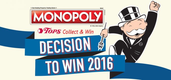 Tops Monopoly 2016 Tops Monopoly 2016