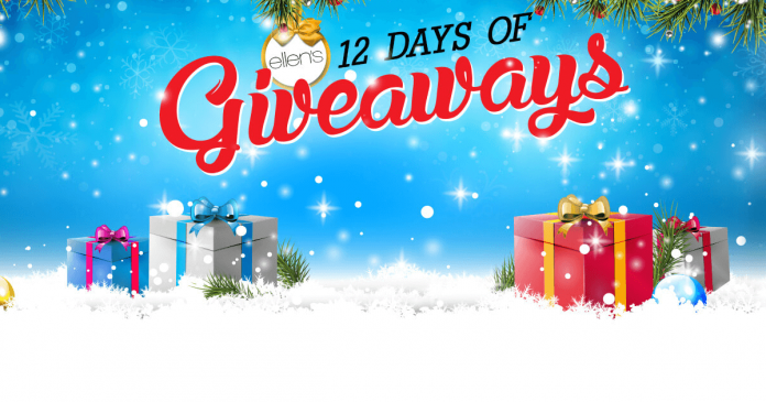 Ellen tv 12 days of christmas giveaways Ellen tv 12 days of christmas giveaways