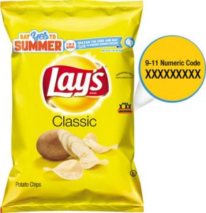 Lay's Say Yes To Summer Bag Code