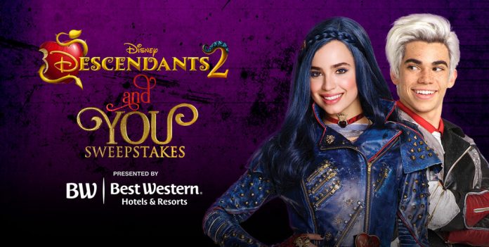 Disney's Descendants 2 And You Sweepstakes Disney's Descendants 2 And You Sweepstakes