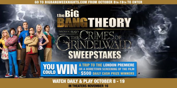 Big Bang Theory Fan-tastic Sweepstakes Big Bang Theory Fan-tastic Sweepstakes