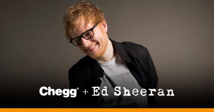 Chegg Ed Sheeran Contest Chegg Ed Sheeran Contest