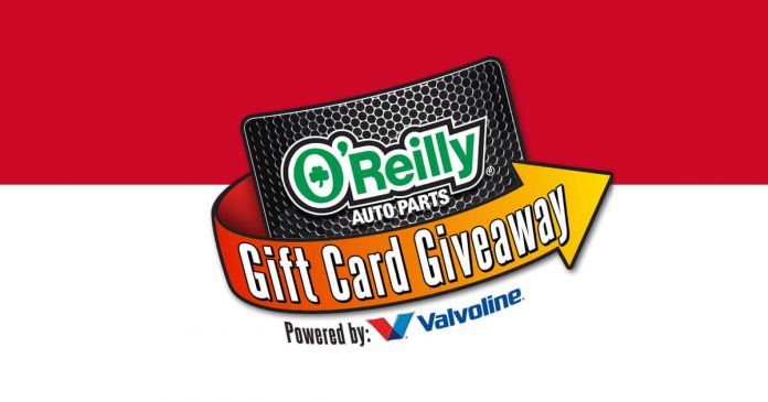 O'Reilly Auto Parts Gift Card Giveaway O'Reilly Auto Parts Gift Card Giveaway