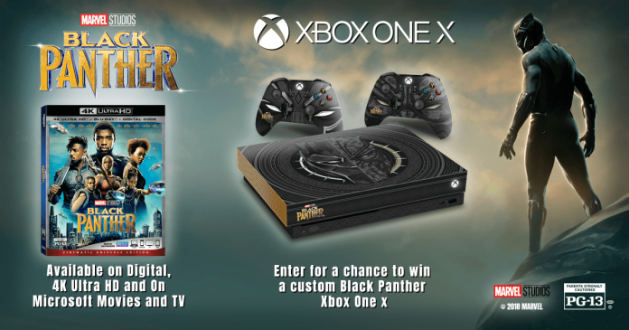 Black Panther Xbox Sweepstakes Black Panther Xbox Sweepstakes