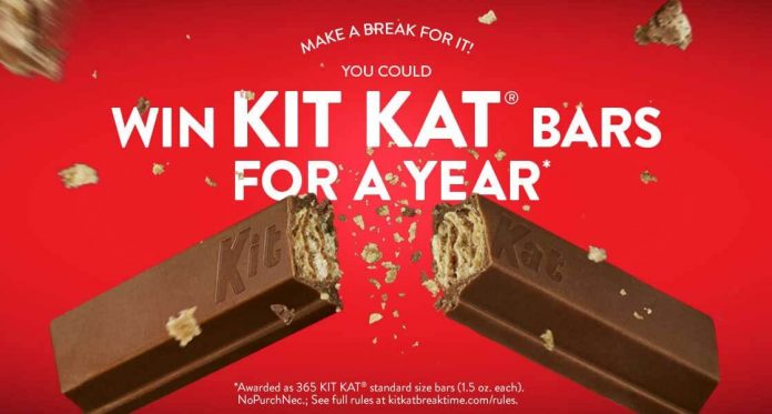 Kit Kat Summer 2018 Twitter Sweepstakes Kit Kat Summer 2018 Twitter Sweepstakes