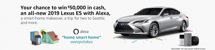Alexa Home Smart Home Sweepstakes Alexa Home Smart Home Sweepstakes