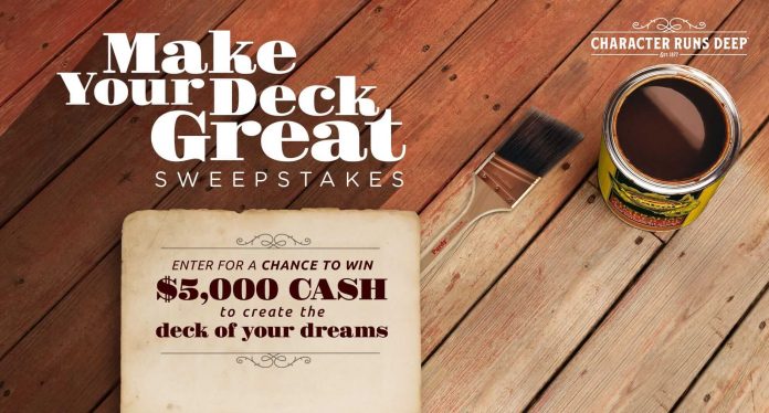 HGTV Make Your Deck Great Sweepstakes HGTV Make Your Deck Great Sweepstakes