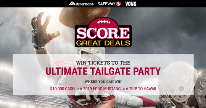 Safeway Score Great Deals Sweepstakes Safeway Score Great Deals Sweepstakes