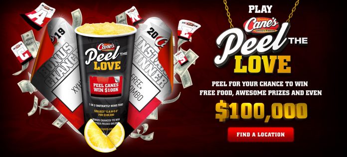 Raising Cane's Peel The Love Game 2019 Raising Cane's Peel The Love Game 2019
