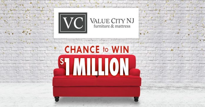 Value City Furniture $1,000,000 Check Number Guess Contest Value City Furniture $1,000,000 Check Number Guess Contest