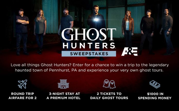 Ghost Hunters Sweepstakes Ghost Hunters Sweepstakes