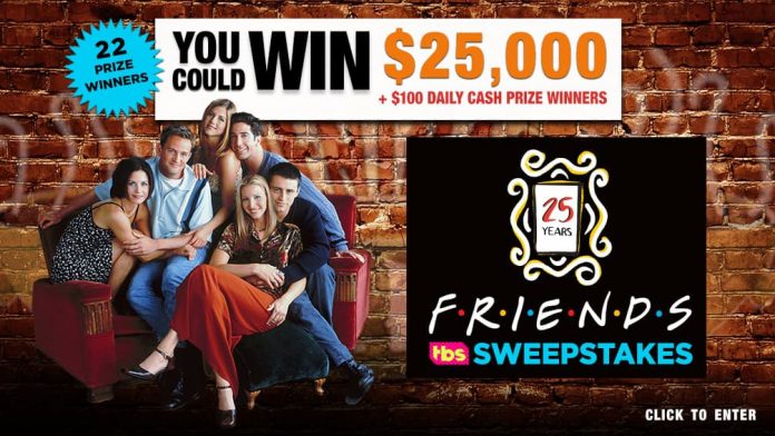 Friends25 Sweepstakes Friends25 Sweepstakes