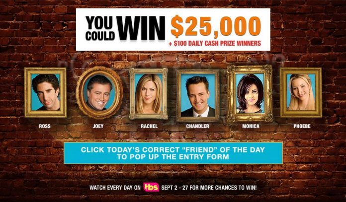 Friends25 Sweepstakes Daily Codes Friends25 Sweepstakes Daily Codes