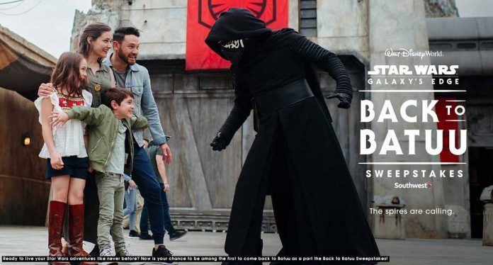Disney Back To Batuu Sweepstakes Disney Back To Batuu Sweepstakes