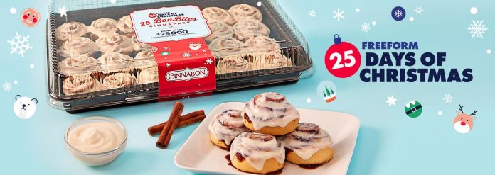 Cinnabon 25 Days of Christmas Sweepstakes Cinnabon 25 Days of Christmas Sweepstakes
