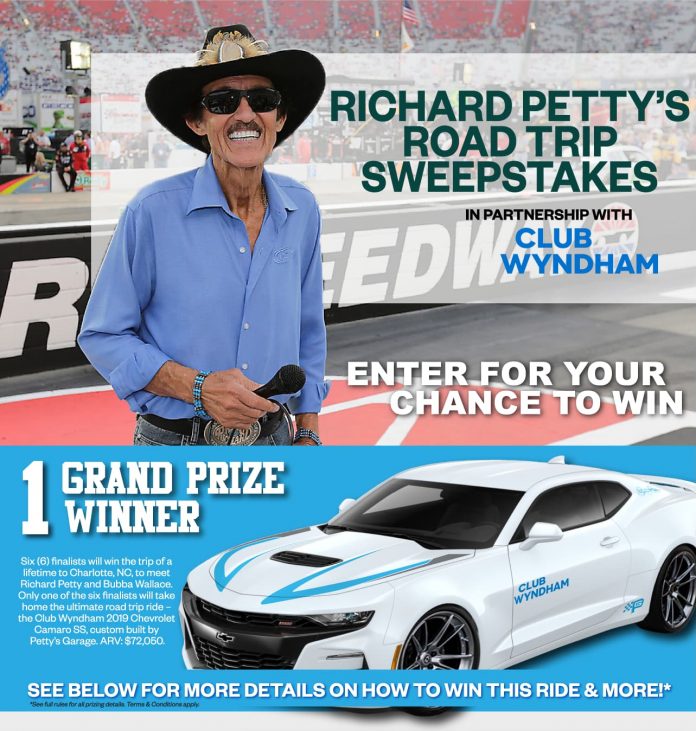 Richard Petty Road Trip Sweepstakes Richard Petty Road Trip Sweepstakes