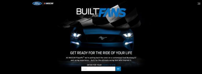 Ford Nascar Built for Fans Sweepstakes Ford Nascar Built for Fans Sweepstakes