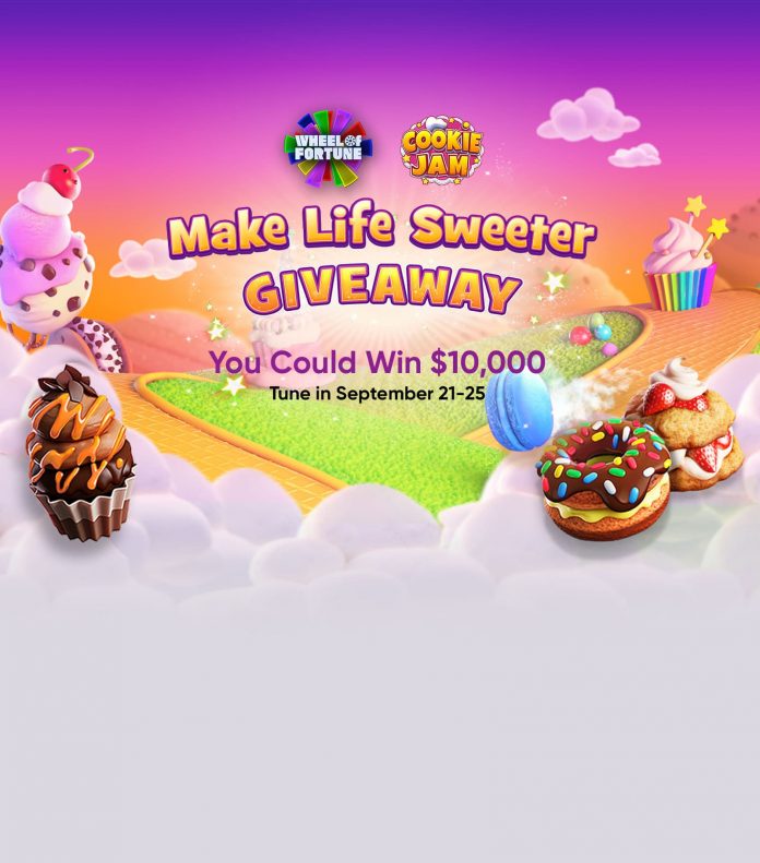 Wheel of Fortune Make Life Sweeter Giveaway 2020 Wheel of Fortune Make Life Sweeter Giveaway 2020