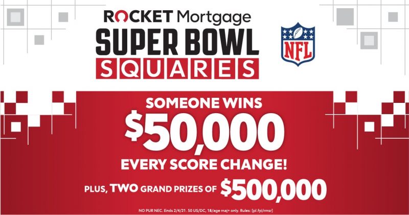 Rocket Mortgage Squares 2021 - Winzily
