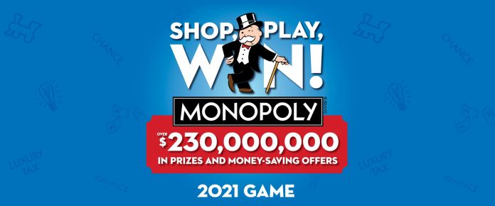 Safeway Monopoly 2021 Safeway Monopoly 2021