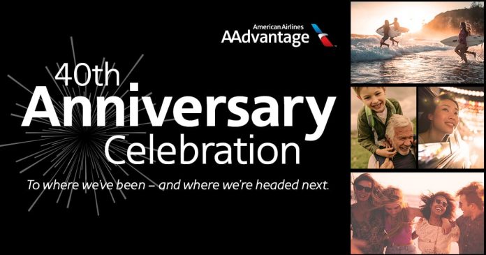 AAdvantage 40th Anniversary Celebration Sweepstakes 2021 AAdvantage 40th Anniversary Celebration Sweepstakes 2021