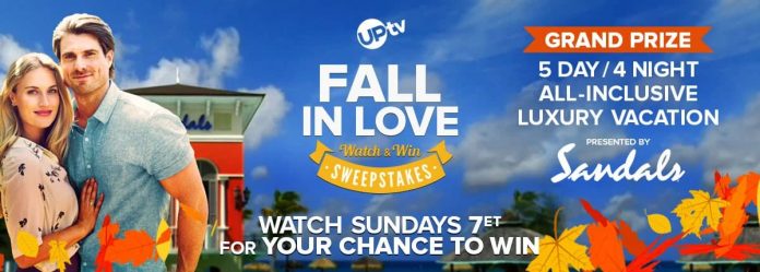 UPtv Fall in Love Watch Up And Win Sweepstakes 2021 UPtv Fall in Love Watch Up And Win Sweepstakes 2021